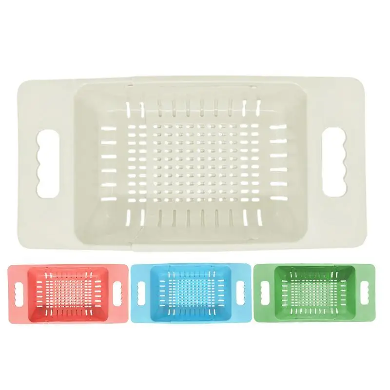 Sink Drying Rack With Handle Expandable Vegetable Washing Basket Multifunctional Sink Storage tray for Kitchen Home Canteen Rest 
Sink Drying Rack With Handle Expandable Vegetable Washing Basket Multifunctional Sink Storage tray for Kitchen Home Canteen Rest