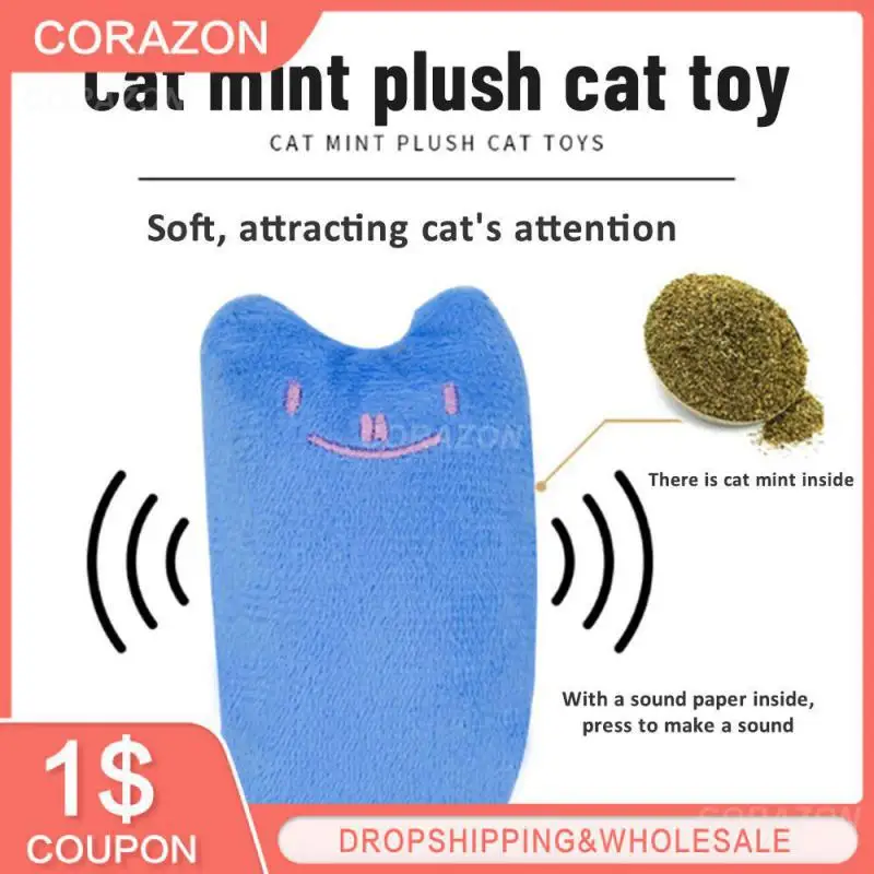 Catnip Toy Soft Funny Cute Mini Interactive Chewing Squeaky Toy Cat Doll Lovely Creative Plush Cat Toy Pet Accessories
Catnip Toy Soft Funny Cute Mini Interactive Chewing Squeaky Toy Cat Doll Lovely Creative Plush Cat Toy Pet Accessories