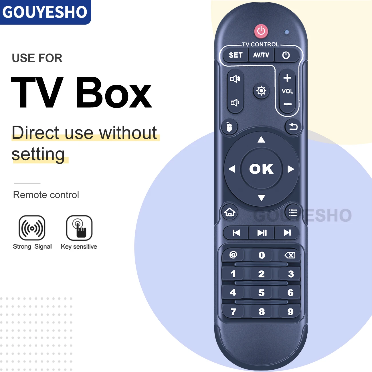 New Remote Control for X96 Max+ Android 9.0 S905X3 Smart TV Box Quad Core 4GB 64GB
New Remote Control for X96 Max+ Android 9.0 S905X3 Smart TV Box Quad Core 4GB 64GB