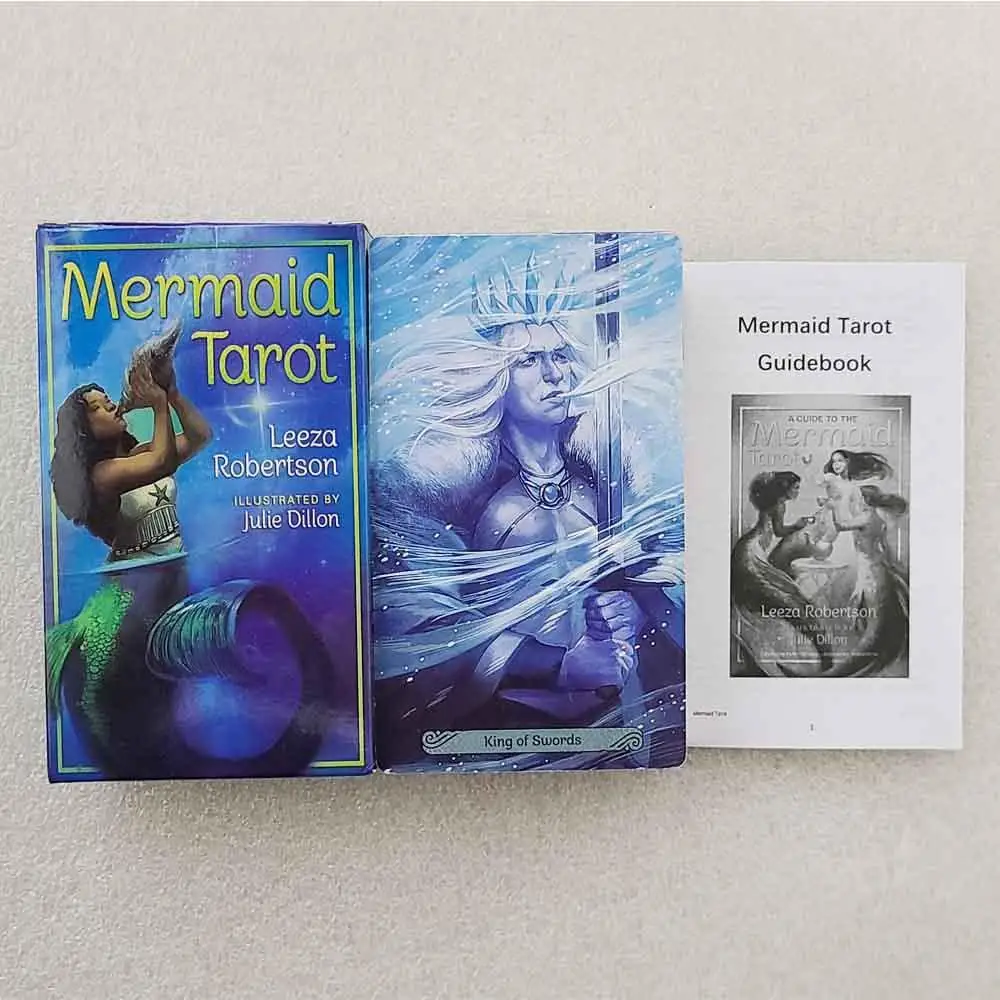 

12x7 cm Mermaid Tarot Card Game 78 PCS Paper Manual