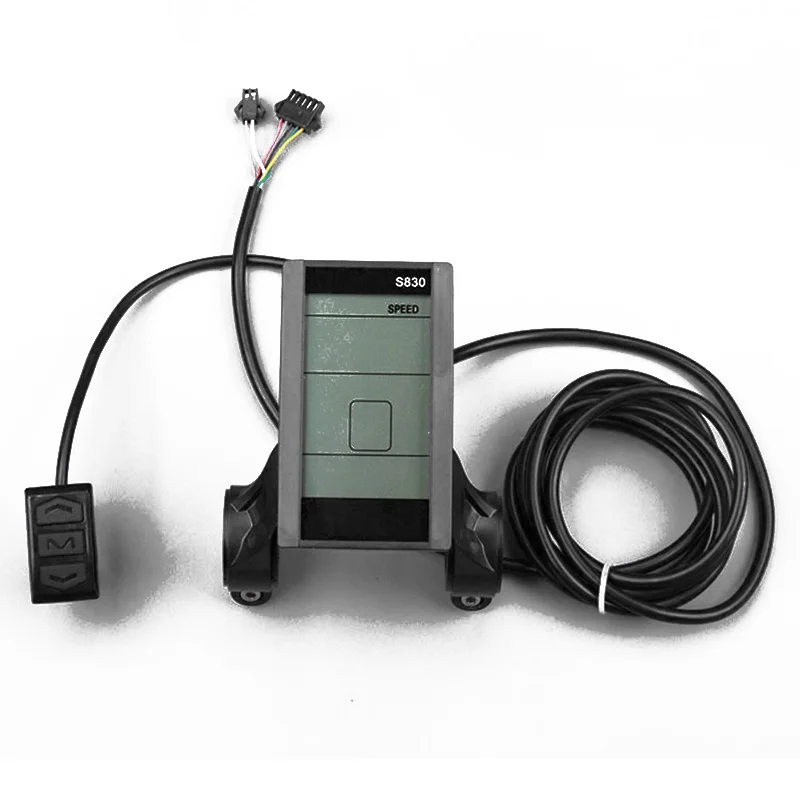 36V/48V S830 LCD Display Electric Bike Waterproof Meter Electric Bicycle Replacement Parts Ebike Accessories
36V/48V S830 LCD Display Electric Bike Waterproof Meter Electric Bicycle Replacement Parts Ebike Accessories