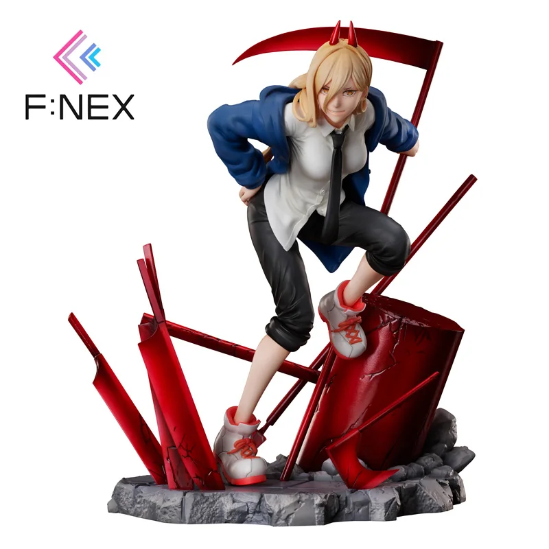 Original Genuine FurYu F:NEX Anime CHAINSAW MAN The Heroine Power 22CM PVC 1/7 Action figures Collection Model Gift Toys
Original Genuine FurYu F:NEX Anime CHAINSAW MAN The Heroine Power 22CM PVC 1/7 Action figures Collection Model Gift Toys