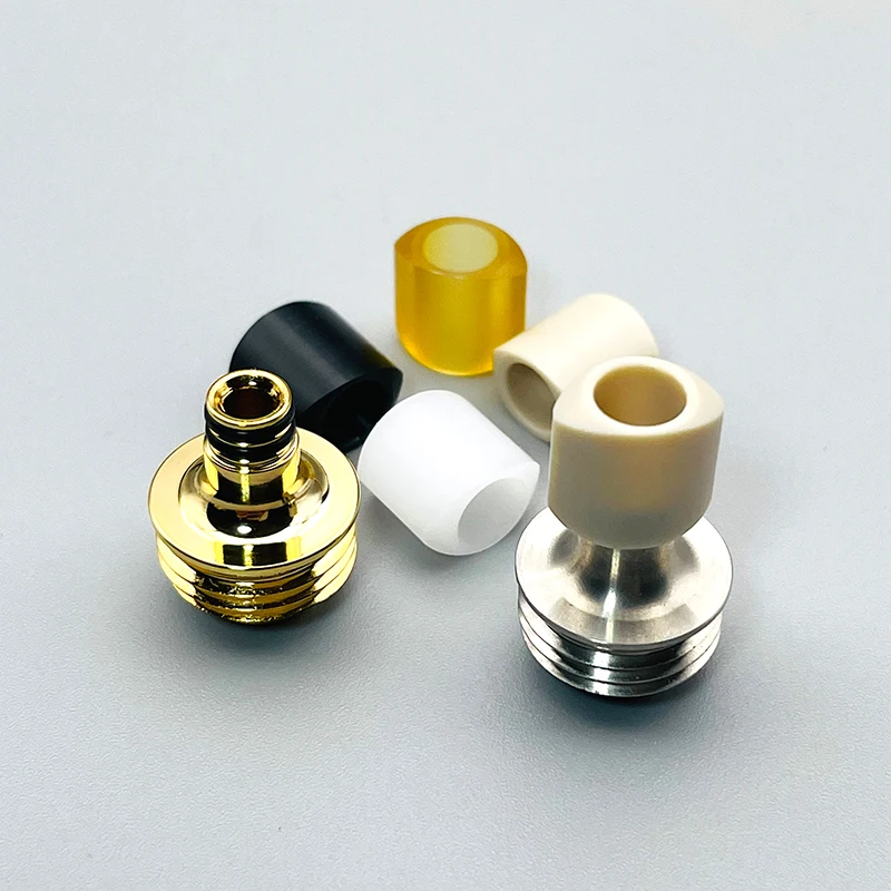 Flat PEEK PEI Drip Tip For Billet Box / SXK BB Box Mod Kit 316 Stainless Steel With 4 Different Tips
Flat PEEK PEI Drip Tip For Billet Box / SXK BB Box Mod Kit 316 Stainless Steel With 4 Different Tips