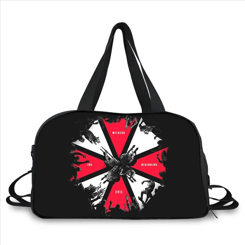 Umbrella Corporation 3D printing fashion trend portable large capacity multi-function messenger bag travel bag
Umbrella Corporation 3D printing fashion trend portable large capacity multi-function messenger bag travel bag