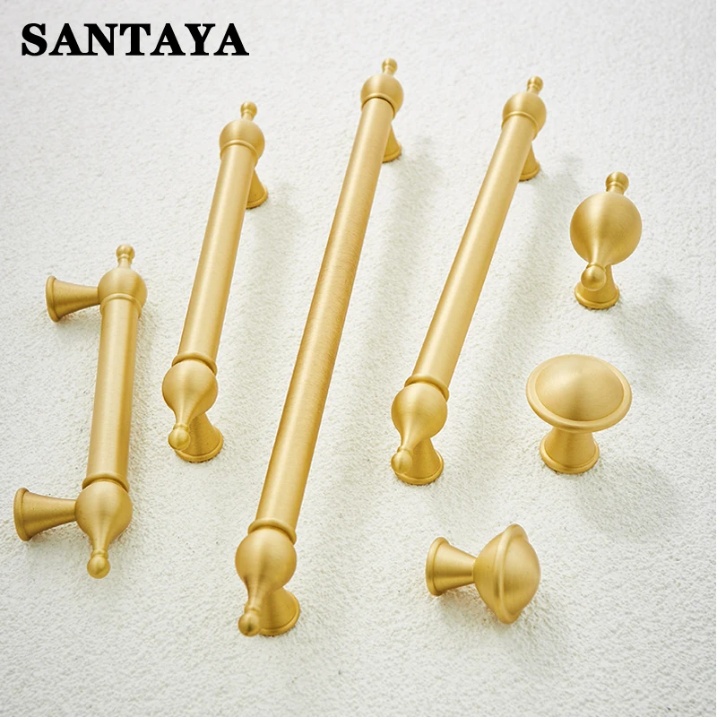 Brass Furniture Handle Modern Simple Oblong Gold Pulls French Wardrobe Kitchen Cabinet Closet Dresser Drawer Knob Single Hole
Brass Furniture Handle Modern Simple Oblong Gold Pulls French Wardrobe Kitchen Cabinet Closet Dresser Drawer Knob Single Hole
