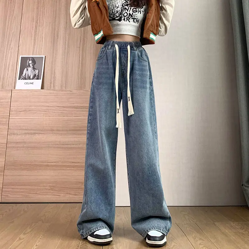 2023 Autumn Winter Low Waist Wide Leg Jeans Women's Loose Straight Pants Cargo Vintage Clothes H382
2023 Autumn Winter Low Waist Wide Leg Jeans Women's Loose Straight Pants Cargo Vintage Clothes H382