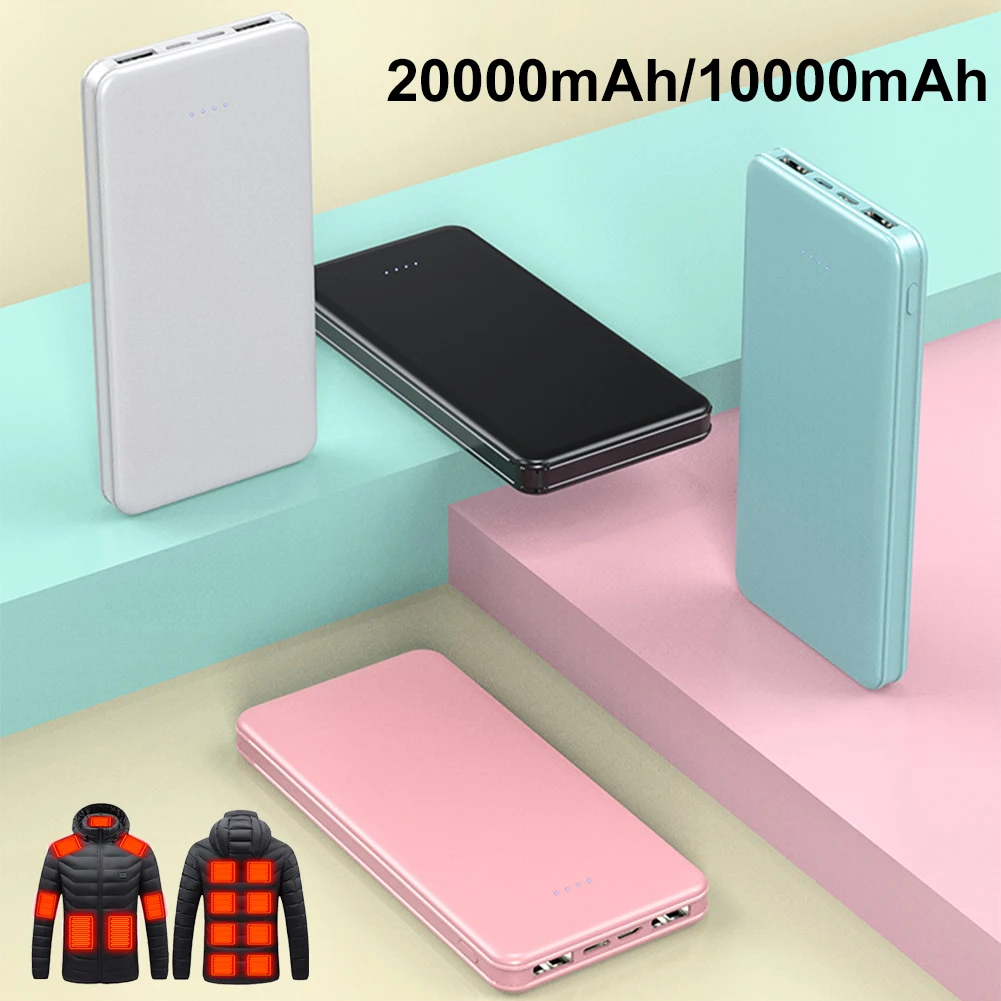 Powerful Power Bank 10000mAh 20000mAh 5V2A Power Bank External Battery Pack for Heating Vest Jackets Scarves Socks Gloves New
Powerful Power Bank 10000mAh 20000mAh 5V2A Power Bank External Battery Pack for Heating Vest Jackets Scarves Socks Gloves New