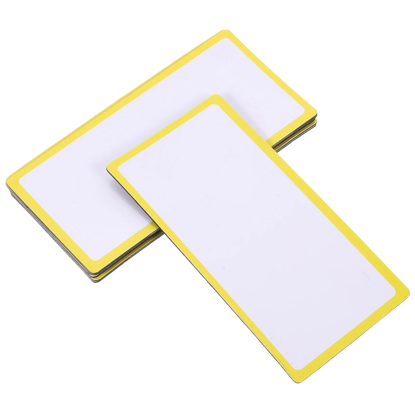 

10 шт. многофункциональные магнитные наклейки с именем, бумага с покрытием для белой доски, магниты с сухим стиранием