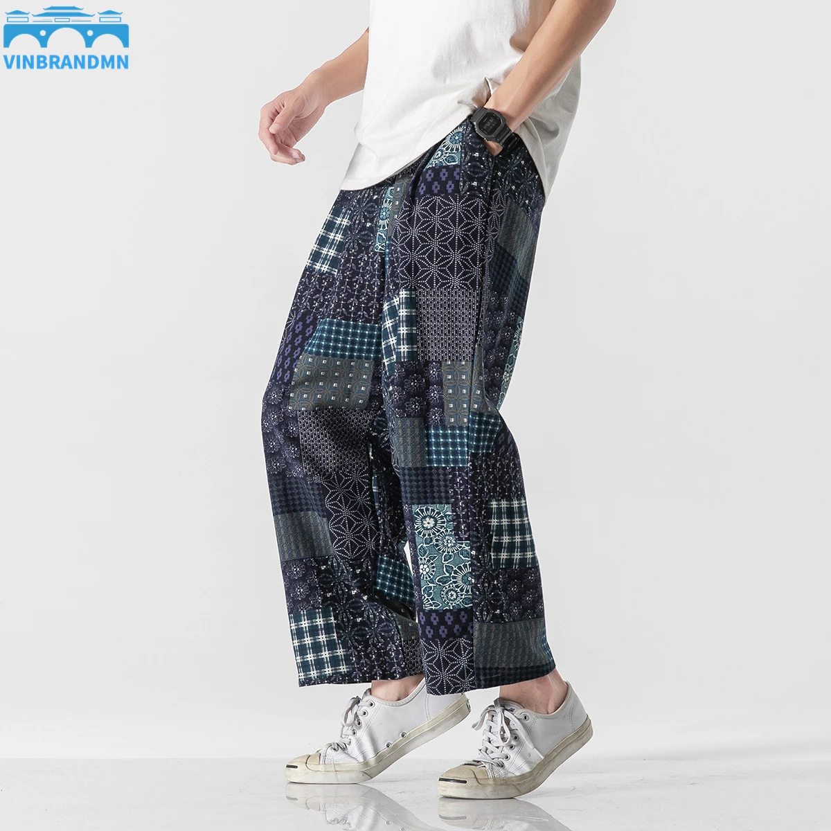 2022 Hip Hop cool Men's Ethnic Sports Pants Japanese Retro Street Style Wide Leg Harajuku Fashion Straight Pants Jogging Pants
2022 Hip Hop cool Men's Ethnic Sports Pants Japanese Retro Street Style Wide Leg Harajuku Fashion Straight Pants Jogging Pants