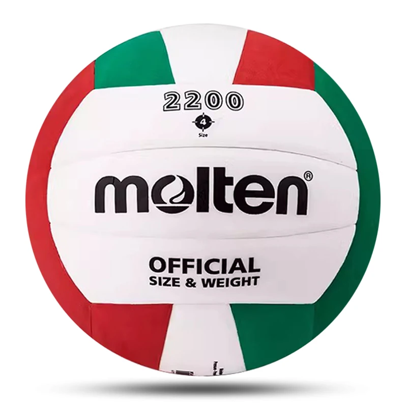 

Hot Sale Molten Volleyball Balls Standard Size 4 EVA Foam Ball for Man Women Indoor Outdoor Sports Training Beach Game voleibol