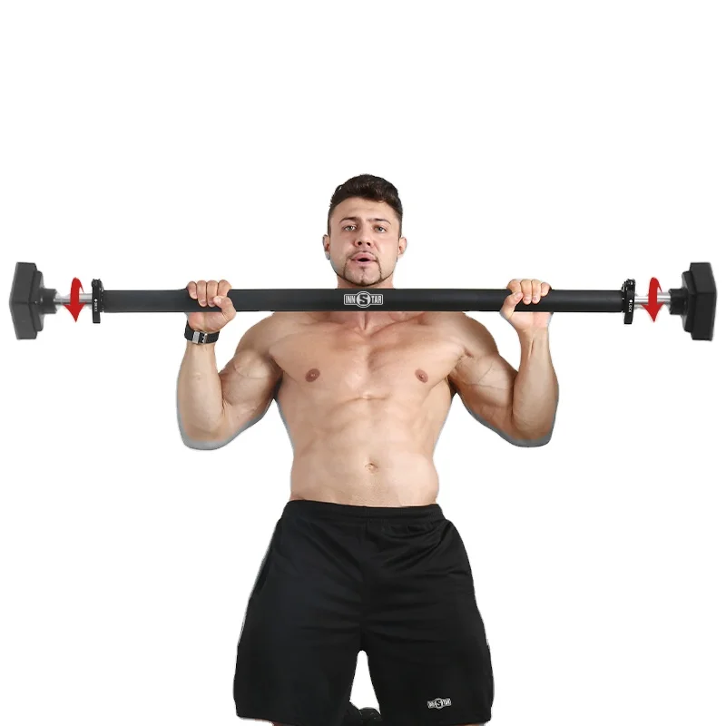 INNSTAR Stainless Steel Fitness Home Exercise Door Wall Mounted Doorway Custom Chin Up Pullup Pull-up Pull Up Bar
INNSTAR Stainless Steel Fitness Home Exercise Door Wall Mounted Doorway Custom Chin Up Pullup Pull-up Pull Up Bar
