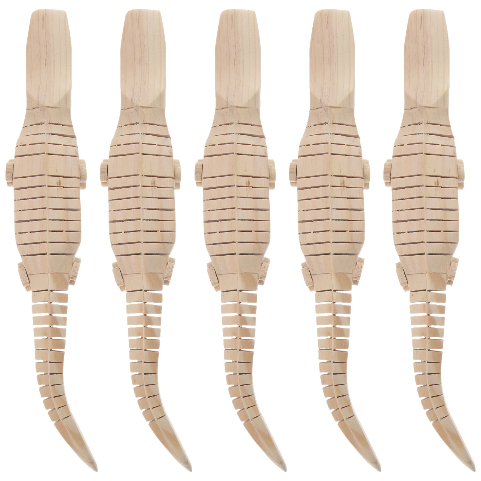 Wiggle Animal Infant Toys Small Wood Crocodile DIY Unfinished Students Handcraft Accessory Realistic Plaything Wooden Blank
Wiggle Animal Infant Toys Small Wood Crocodile DIY Unfinished Students Handcraft Accessory Realistic Plaything Wooden Blank