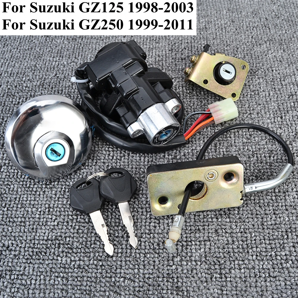 GZ125 GZ250 Motorcycle Ignition Switch Locks Fuel Gas Tank Cap Key Set For Suzuki GZ125 GZ250 GZ 125 250
GZ125 GZ250 Motorcycle Ignition Switch Locks Fuel Gas Tank Cap Key Set For Suzuki GZ125 GZ250 GZ 125 250