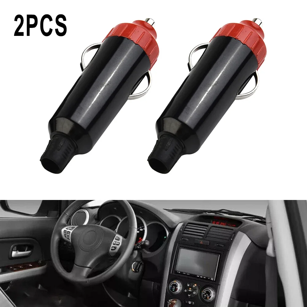 2pcs DC 12V 24V Waterproof Male Car Lighter Socket Plug Connector 76.5x27.5x19mm Black+Red Auto Acesssories
2pcs DC 12V 24V Waterproof Male Car Lighter Socket Plug Connector 76.5x27.5x19mm Black+Red Auto Acesssories