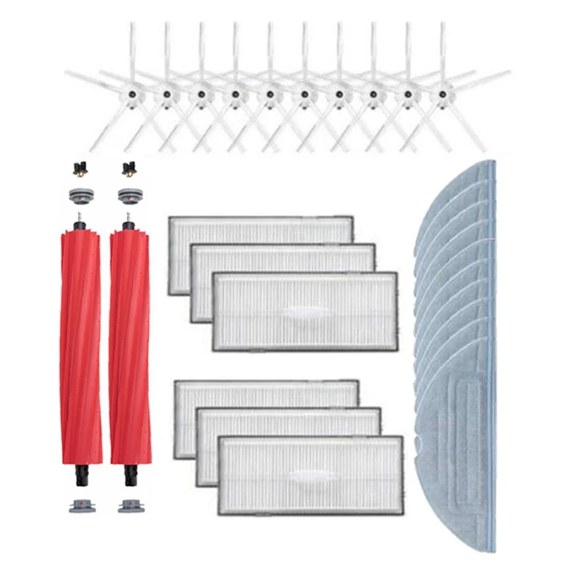 Main Brush Side Brush Hepa Filter Mop Cloth For Xiaomi Roborock S7 T7S T7 Plus Spare Parts
Main Brush Side Brush Hepa Filter Mop Cloth For Xiaomi Roborock S7 T7S T7 Plus Spare Parts