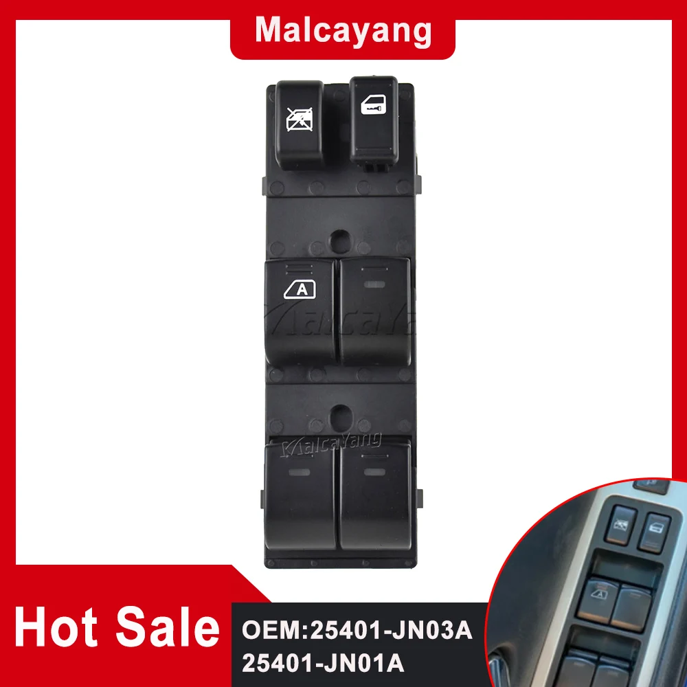 Переключатель Стеклоподъемника 25401-JN01A для Nissna Teana J32 J32Z 2008 2010 2011 2012 Быстрая доставка 25401-JN03A
Переключатель Стеклоподъемника 25401-JN01A для Nissna Teana J32 J32Z 2008 2010 2011 2012 Быстрая доставка 25401-JN03A