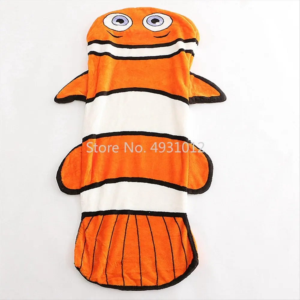 Clownfish Mermaid Princess Shaped Fishtail Baby Kids Blanket Is Super Soft and Can Be Used In TV Sleeping Bag for Children
Clownfish Mermaid Princess Shaped Fishtail Baby Kids Blanket Is Super Soft and Can Be Used In TV Sleeping Bag for Children