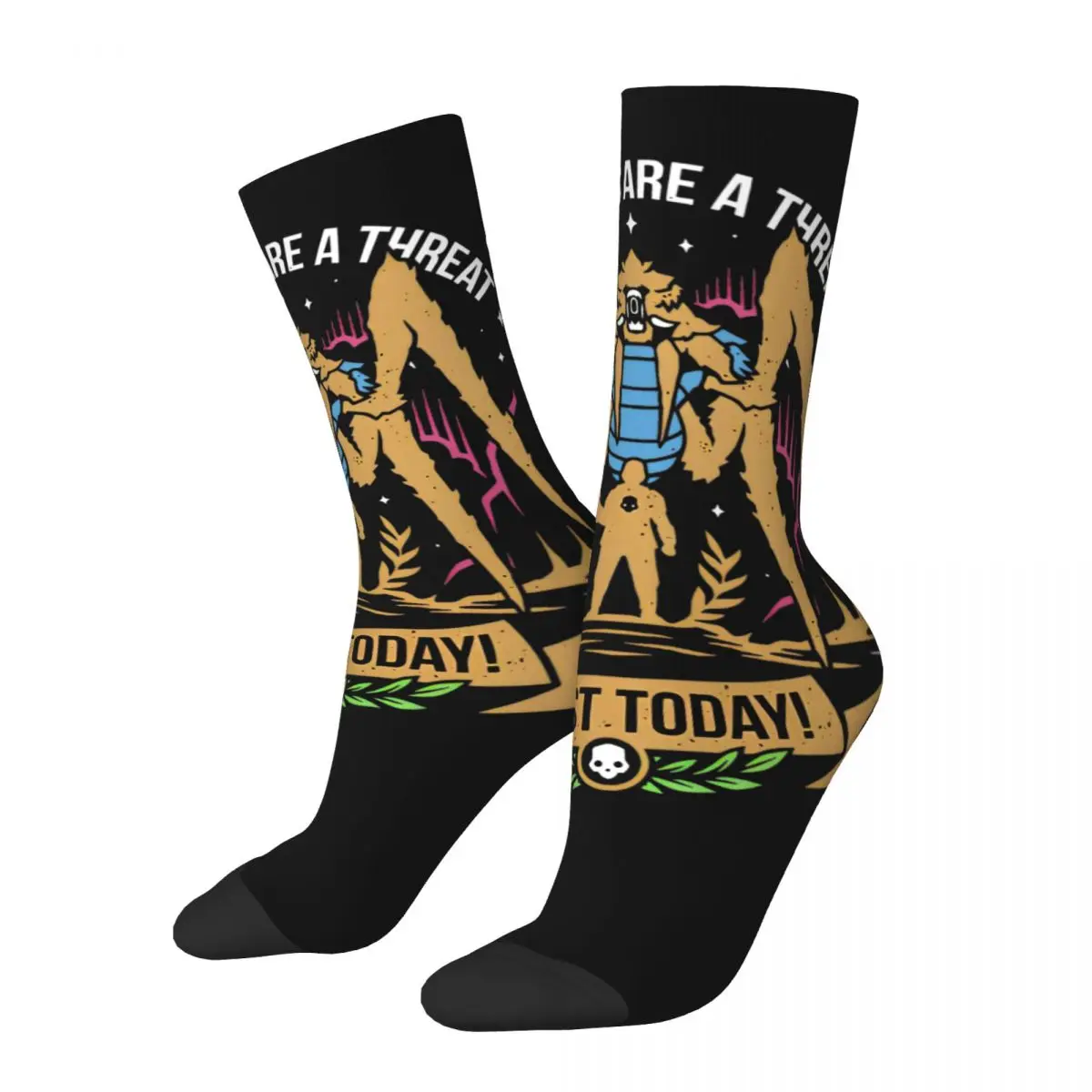 

Enlist Today Helldivers Socks Men's Women's Casual Socks Crazy Spring Summer Autumn Winter Middle Tube Socks Gifts