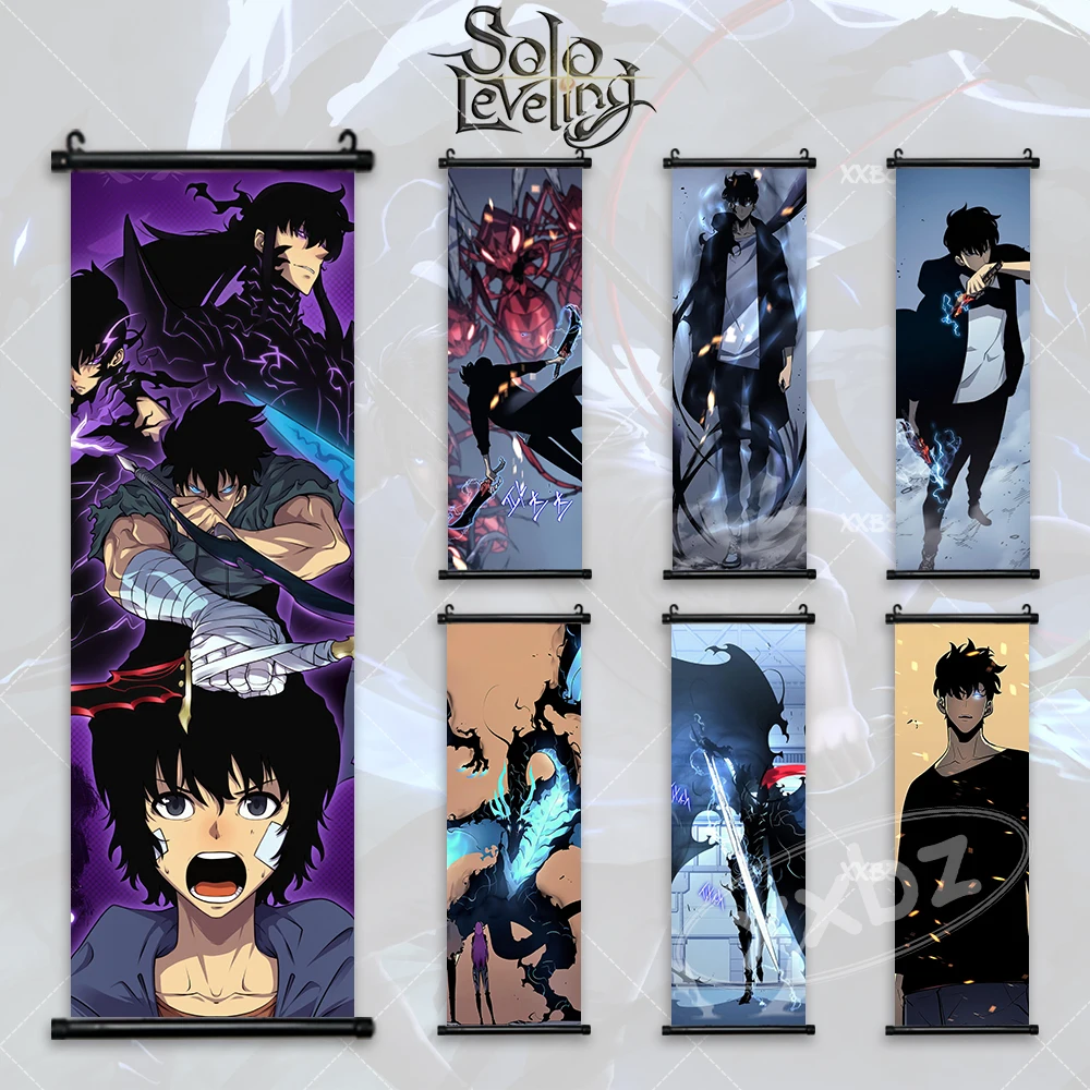 Solo Leveling Wall Art Yoo Jin-ho Canvas Home Decorative Sung Jin-ah Hanging Painting Sung Jin-woo Scroll Picture Anime Poster
Solo Leveling Wall Art Yoo Jin-ho Canvas Home Decorative Sung Jin-ah Hanging Painting Sung Jin-woo Scroll Picture Anime Poster