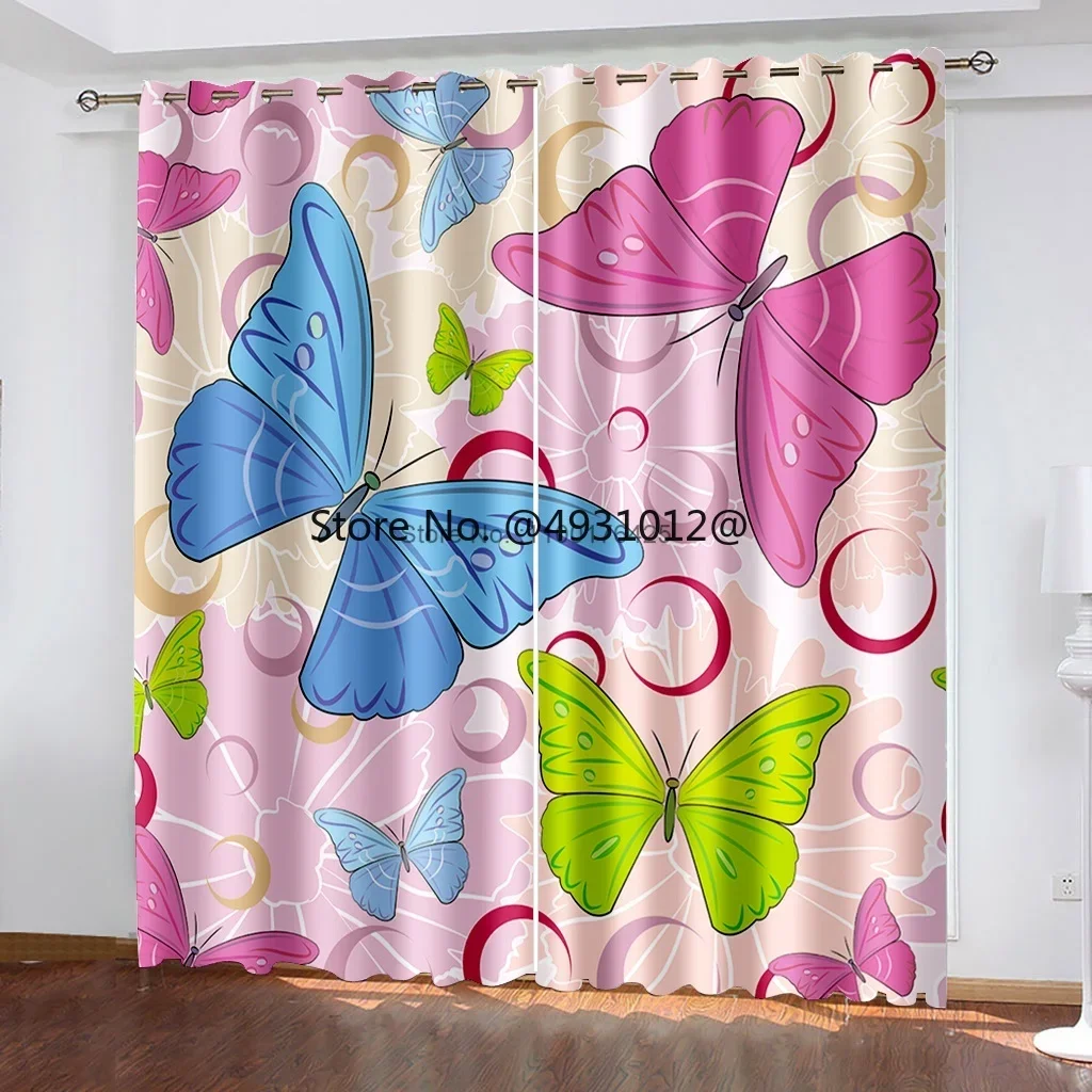 2023 3D Blue Series Butterfly Simple Pattern Blackout Curtain Set Suitable for Home In Living Room and Bedroom Window Drapes
2023 3D Blue Series Butterfly Simple Pattern Blackout Curtain Set Suitable for Home In Living Room and Bedroom Window Drapes