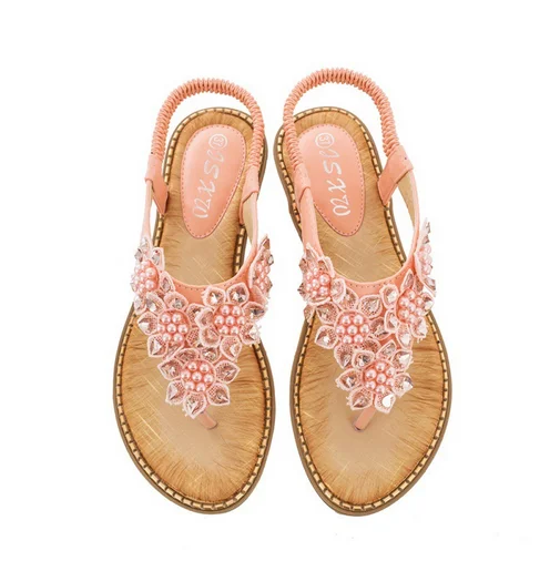 MODX 2023 Ladies summer handmade bead flower m2 Sround toe clip-on leather sandals soft non-slip rubber sole
MODX 2023 Ladies summer handmade bead flower m2 Sround toe clip-on leather sandals soft non-slip rubber sole