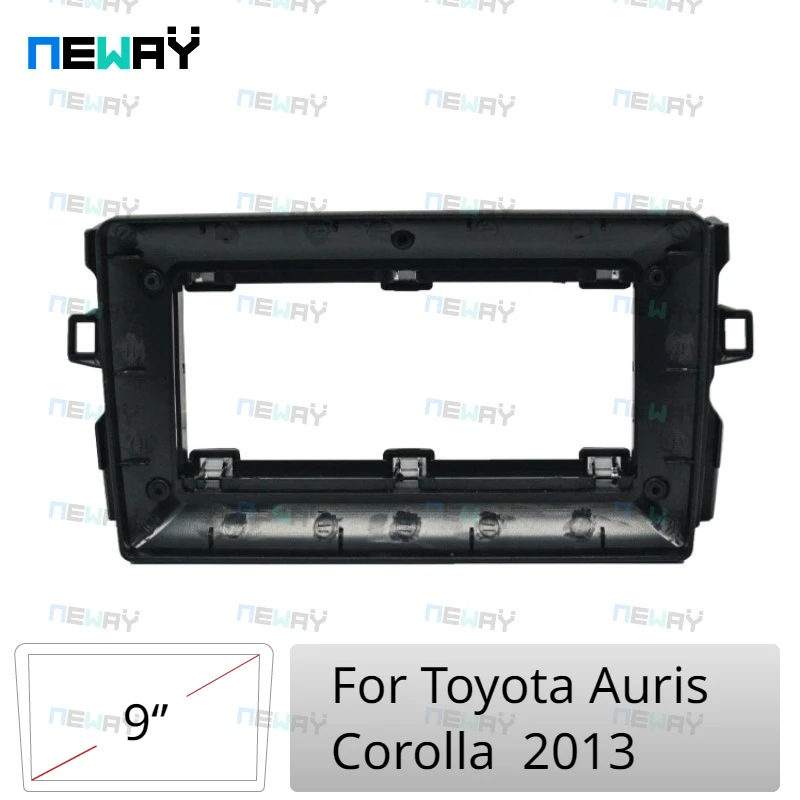 Автомобильный стерео dvd-плеер 9 дюймов рамка для Toyota Auris Corolla 2013 Fascia Dash Kit аудио панель пластина
Автомобильный стерео dvd-плеер 9 дюймов рамка для Toyota Auris Corolla 2013 Fascia Dash Kit аудио панель пластина