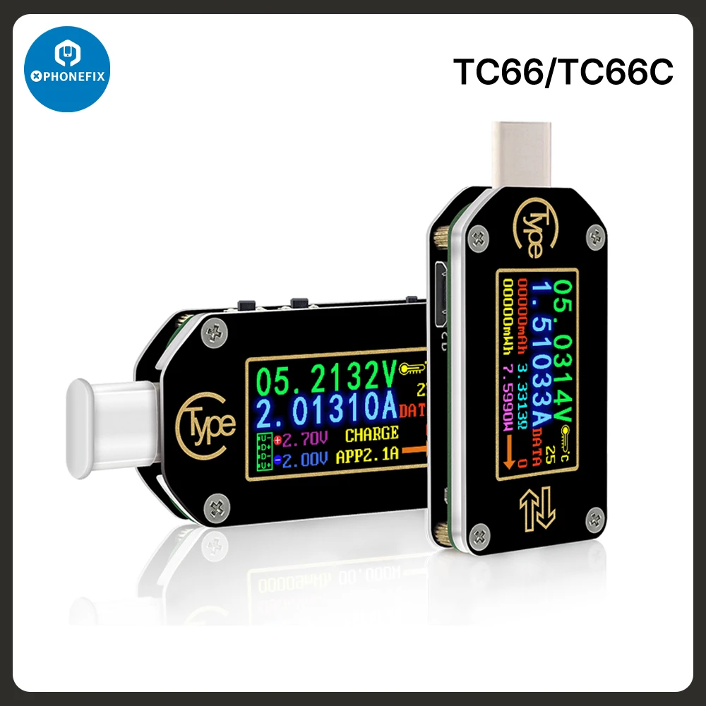 USB тестер TC66 TC66C, мультиметр для IOS, Android, APP, Type-C, PD, триггер, напряжение, двухсторонний вольтметр, стандартный тестер батареи
USB тестер TC66 TC66C, мультиметр для IOS, Android, APP, Type-C, PD, триггер, напряжение, двухсторонний вольтметр, стандартный тестер батареи