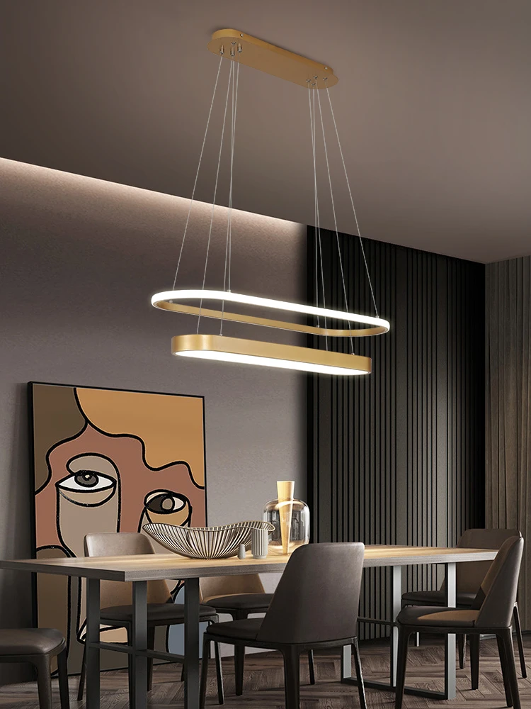 Modern Led Pendant Lamp For Kitchen Dining Room Restaurant Gold Metal Ring Ceiling Hanging Chandelier Home Decor Light Fixture
Modern Led Pendant Lamp For Kitchen Dining Room Restaurant Gold Metal Ring Ceiling Hanging Chandelier Home Decor Light Fixture