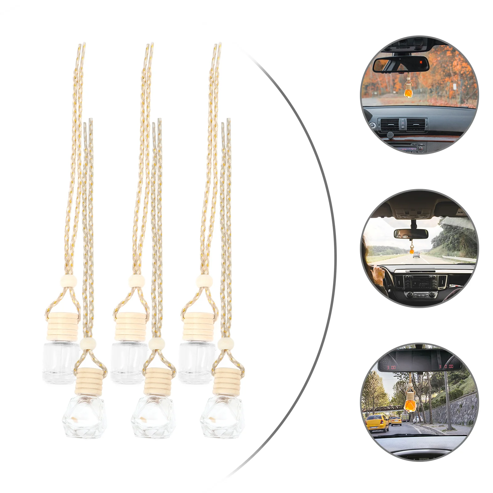 12 Pcs Car Perfume Ornament Fragrance Diffusers Hanging Accessories Bottles for Glass
12 Pcs Car Perfume Ornament Fragrance Diffusers Hanging Accessories Bottles for Glass