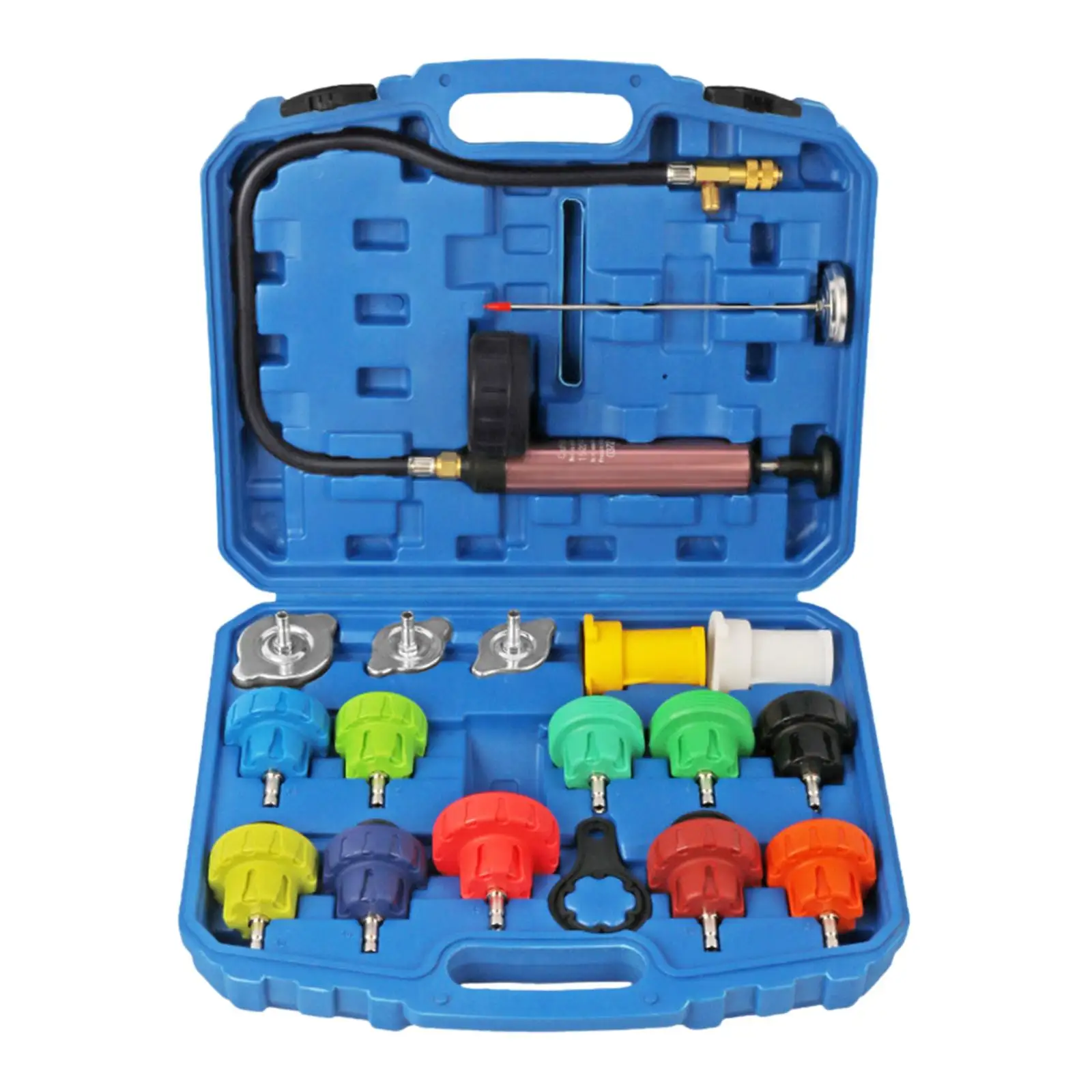 Generic, Cooling System Pressure Tester, Barometers Heavy Duty Case Coolant Pressure Tester, for Motorcycle Automotive
Generic, Cooling System Pressure Tester, Barometers Heavy Duty Case Coolant Pressure Tester, for Motorcycle Automotive