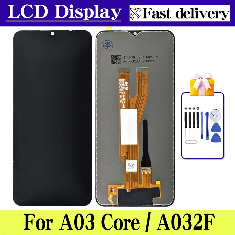 

6.5'' For Samsung Galaxy A03 Core A032 A032F LCD Display With Touch Screen Digitizer Assembly SM-A032F/DS