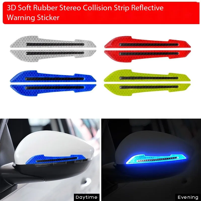 Car reflective sticker door anti-collision strip blade Creative personality rearview mirror warning sticker body scratch cover
Car reflective sticker door anti-collision strip blade Creative personality rearview mirror warning sticker body scratch cover