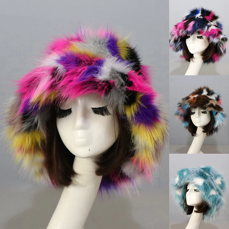 Fashion Faux Fur Hat Women's Elegant Autumn And Winter Fur Fisherman Hat Korean Senior Warm Bucket Hat Ladies Plush Bucket Cap
Fashion Faux Fur Hat Women's Elegant Autumn And Winter Fur Fisherman Hat Korean Senior Warm Bucket Hat Ladies Plush Bucket Cap