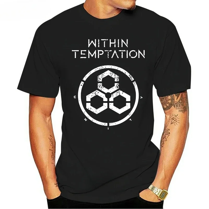 men summer fashion t-shirt euro size Within Temptation Unity Logo con licencia Camiseta hombre cotton tshirt harajuku
men summer fashion t-shirt euro size Within Temptation Unity Logo con licencia Camiseta hombre cotton tshirt harajuku