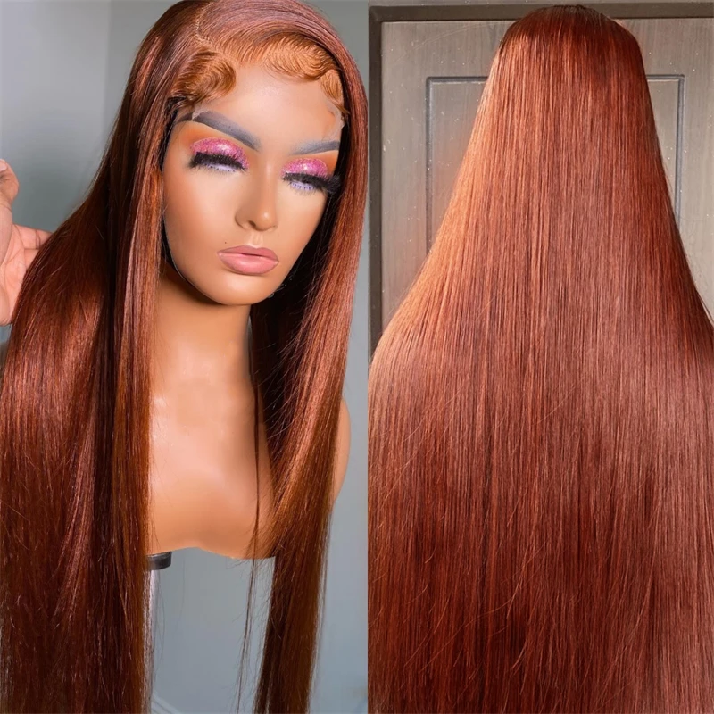 Preplucked Glueless 26 Inches 180% Density Long Ginger Orange Straight Deep Lace Front Wig For Black Women Babyhair Daily Soft
Preplucked Glueless 26 Inches 180% Density Long Ginger Orange Straight Deep Lace Front Wig For Black Women Babyhair Daily Soft