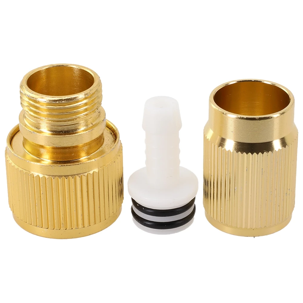 Adaptor Connector 2pcs 6.2x2.2x2.5cm Aluminum Alloy Expandable Fitting Garden Irrigation Systems Quick Couplings
Adaptor Connector 2pcs 6.2x2.2x2.5cm Aluminum Alloy Expandable Fitting Garden Irrigation Systems Quick Couplings