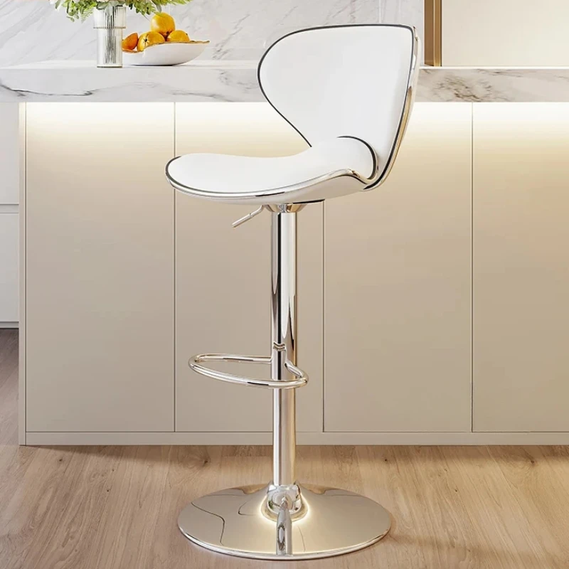 Bedroom Minimalistic Modern Chairs Silver Nordic Living Room Women Chairs High Adjustable sillas altas de lujo Bar Furniture
Bedroom Minimalistic Modern Chairs Silver Nordic Living Room Women Chairs High Adjustable sillas altas de lujo Bar Furniture