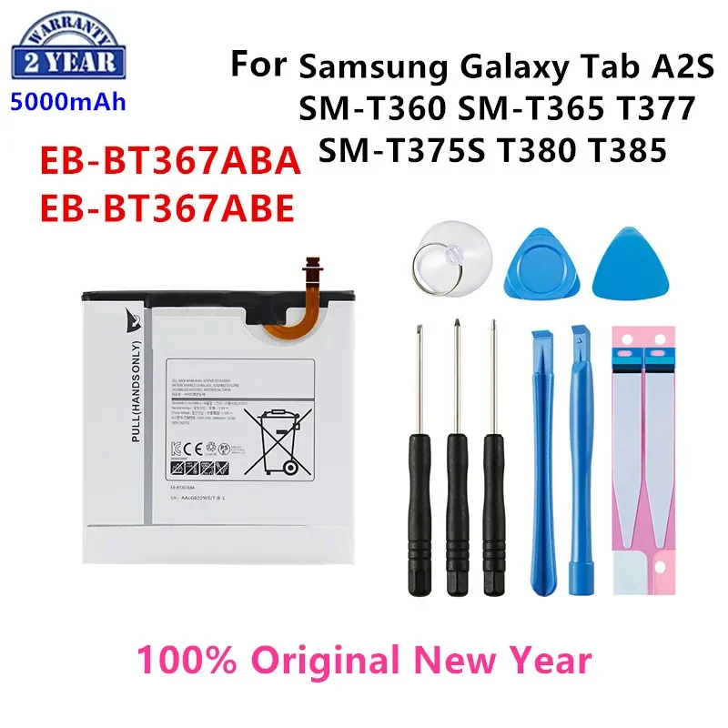 SAMSUNG оригинальный EB-BT367ABA EB-BT367ABE 5000 мА/ч, батарея для Samsung Galaxy A2S 8,0 T385 T380 2017 Edition T377 T360 T365 + Инструменты
SAMSUNG оригинальный EB-BT367ABA EB-BT367ABE 5000 мА/ч, батарея для Samsung Galaxy A2S 8,0 T385 T380 2017 Edition T377 T360 T365 + Инструменты