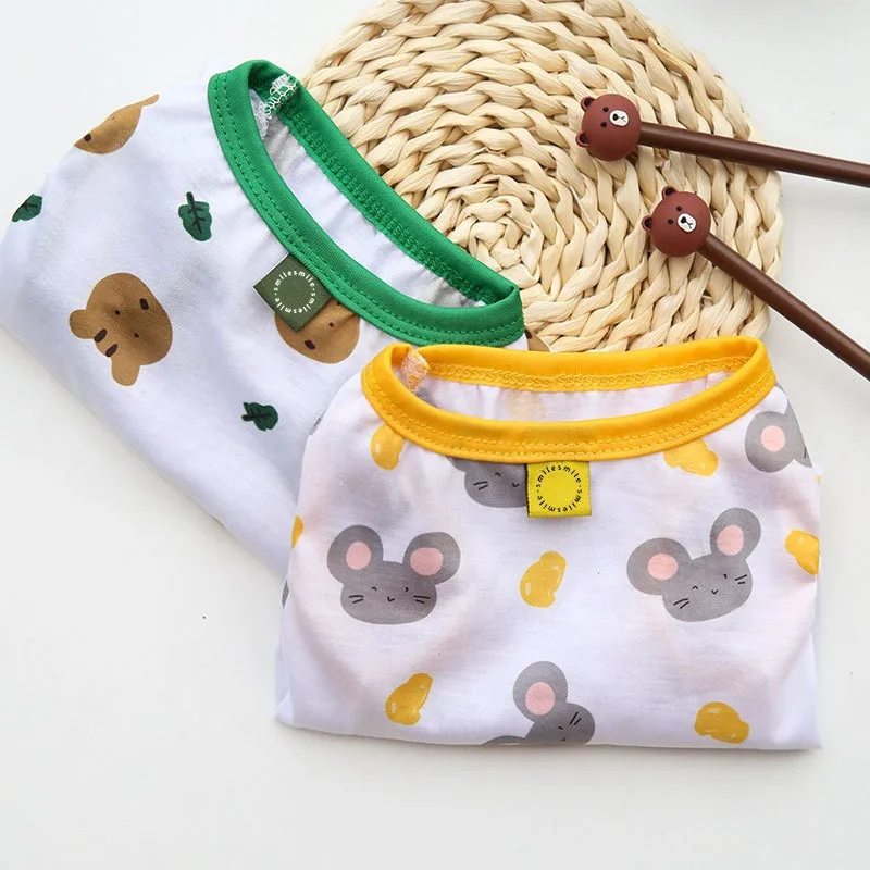 Bear Print Dog Vest Summer Pet Clothes New Cartoon Teddy T-shirt Bichon Frise Breathable Clothes Puppy Cute Pullover
Bear Print Dog Vest Summer Pet Clothes New Cartoon Teddy T-shirt Bichon Frise Breathable Clothes Puppy Cute Pullover