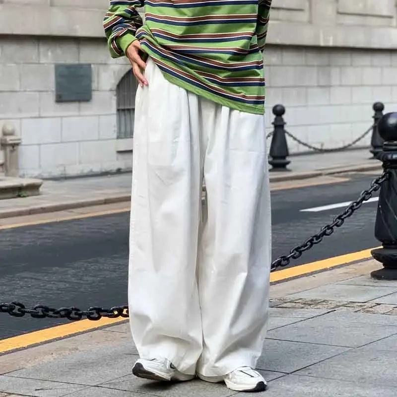 100% Cotton Loose Bloomers Pants Women Japanese Fall High Waist Drawstring Wide Leg Trousers Bf Hip Hop Streetwear Cargo Pants
100% Cotton Loose Bloomers Pants Women Japanese Fall High Waist Drawstring Wide Leg Trousers Bf Hip Hop Streetwear Cargo Pants