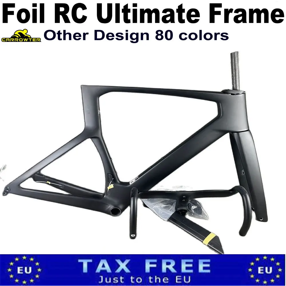 T1000 UD Foil RC Ultimate Carbon Road Bike Frames, Disc Brake, Custom Color, Bicycle Frameset, 47 cm, 49 cm, 52 cm, 54 cm, 56cm
T1000 UD Foil RC Ultimate Carbon Road Bike Frames, Disc Brake, Custom Color, Bicycle Frameset, 47 cm, 49 cm, 52 cm, 54 cm, 56cm