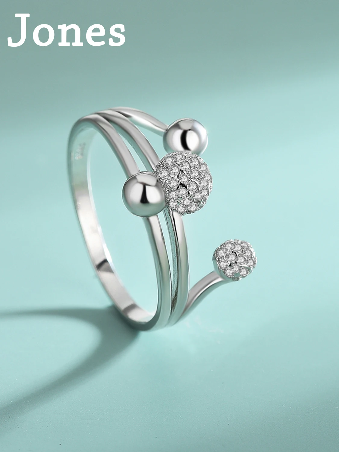 Japanese, Korean, European And American Creative 925 Sterling Silver Round Ball Zirconia Female Micro-Set Ring Hot Style
Japanese, Korean, European And American Creative 925 Sterling Silver Round Ball Zirconia Female Micro-Set Ring Hot Style