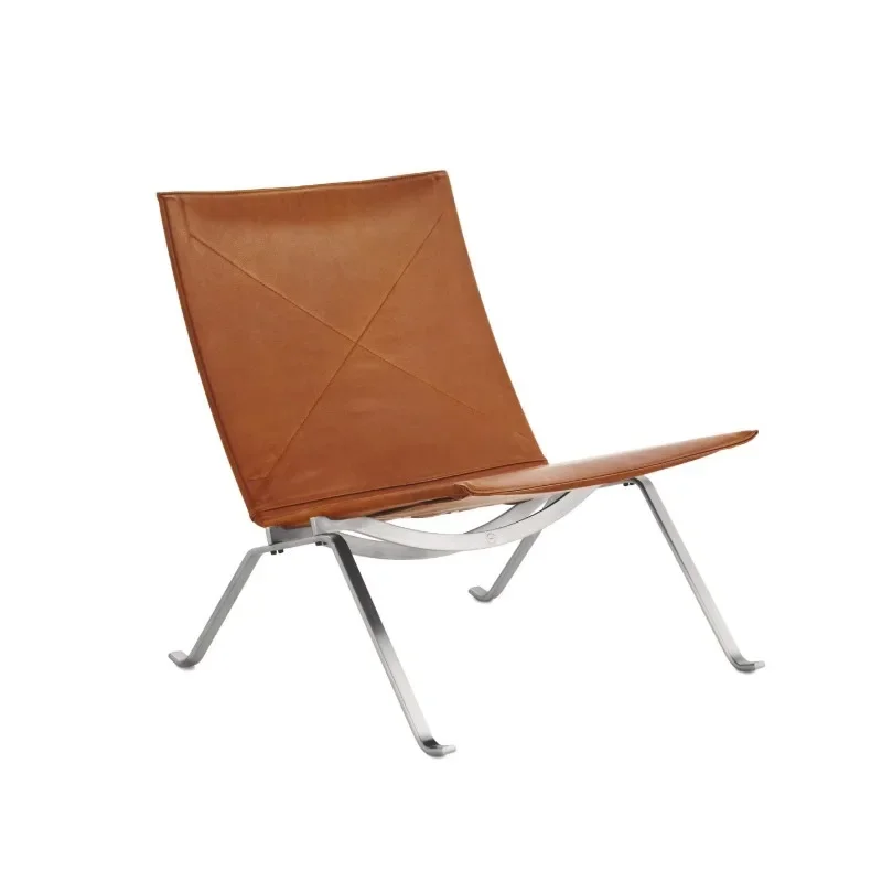 Nordic designer leather PK22 chair leisure single chair simple adult sofa single leather chair
Nordic designer leather PK22 chair leisure single chair simple adult sofa single leather chair