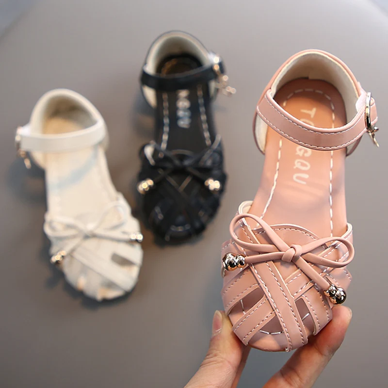 Girls Shoes 2022 Summer Cover Toe Ankle Strap Shoes Hollow Outs Bowtie Princess Shoes Kids Beach Shoes Big Girl sandalias 1-12y
Girls Shoes 2022 Summer Cover Toe Ankle Strap Shoes Hollow Outs Bowtie Princess Shoes Kids Beach Shoes Big Girl sandalias 1-12y