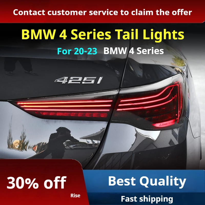 Автомобильные фары для 20-23 BMW 4 серии taillight assembly M4, модифицированные ходовые огни, тормоза и поворотники потока
Автомобильные фары для 20-23 BMW 4 серии taillight assembly M4, модифицированные ходовые огни, тормоза и поворотники потока