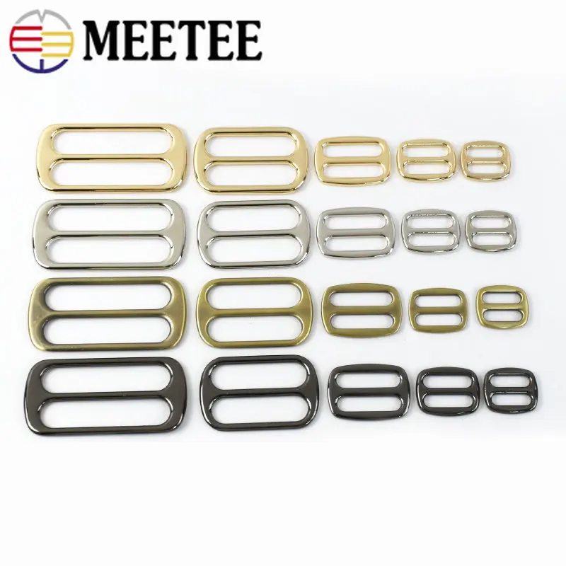5Pcs 12-50mm Metal Adjuster Buckles For Bag Strap Tri-Glide Ring Clasps Webbing Backpack Connector Clip Hook DIY Accessories
5Pcs 12-50mm Metal Adjuster Buckles For Bag Strap Tri-Glide Ring Clasps Webbing Backpack Connector Clip Hook DIY Accessories