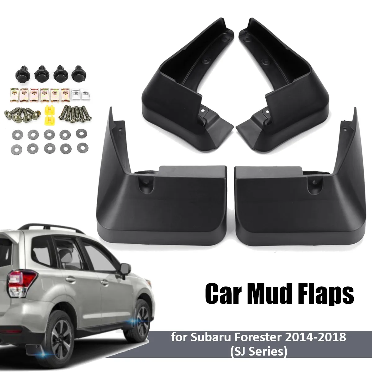 Set Car Fender Mudguard Mud Flaps Mudflaps Splash MudFlap Guards Mud Flap Mudguards for Subaru Forester SJ 2014 2015 2016 2017
Set Car Fender Mudguard Mud Flaps Mudflaps Splash MudFlap Guards Mud Flap Mudguards for Subaru Forester SJ 2014 2015 2016 2017