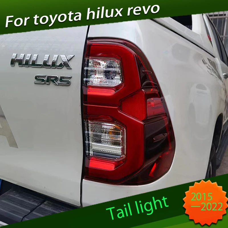 Car Led Taillights For Toyota Hilux Revo 2015 2016 - 2021 Brake Lamp Reverse Rear Tail light Lamp
Car Led Taillights For Toyota Hilux Revo 2015 2016 - 2021 Brake Lamp Reverse Rear Tail light Lamp