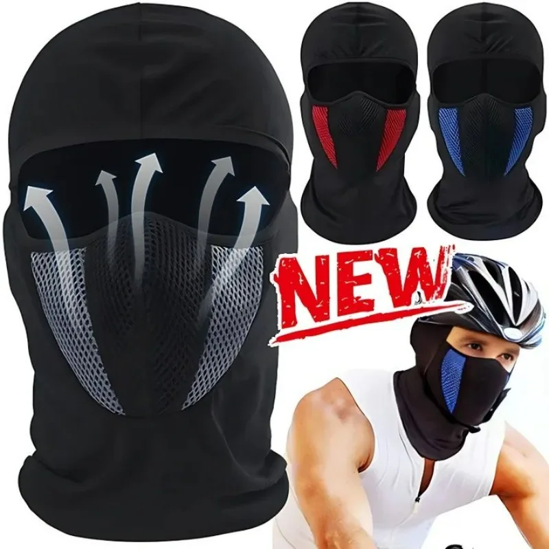 

Breathable Full Face Mask Hat for Women Motorcycle Balaclava for Men Women Cycling Sports Dustproof Windproof Scarf Headgear