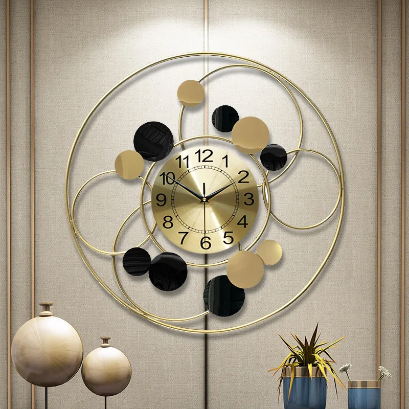 60CM Large Size Gold Metal Wall Clock Light Luxury Creative Home Decoration Wall Clocks Fashion Minimalist Art Nordic Wall Clock
60CM Large Size Gold Metal Wall Clock Light Luxury Creative Home Decoration Wall Clocks Fashion Minimalist Art Nordic Wall Clock